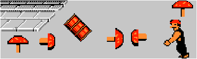 Mushroom... mushroom... barrel!?  Dammit!