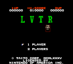 Impressive title graphics.