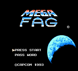 Awww, a cute lil' penis next to the "Press Start" button. This game is going to be so good. (or not)