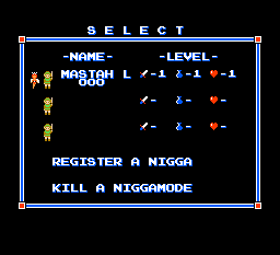 Nigga be registerin'.