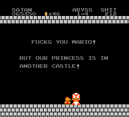 Fuckg you Mario!