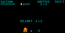 Satan gets started on his first blunt.