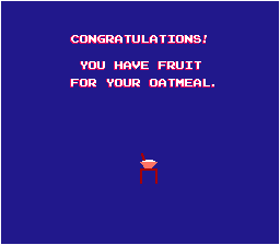 It tastes like... Victory.