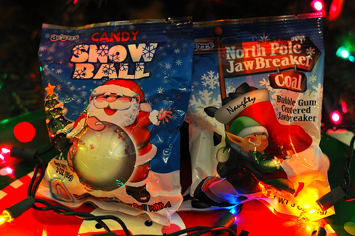 Au'some North Pole Candy Snowball & Coal Jawbreakers