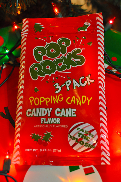 Candy Cane Pop Rocks Popping Candy