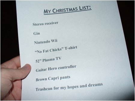 What, no cocaine?