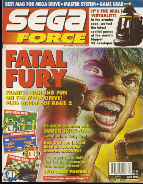 Sega Force issue #16