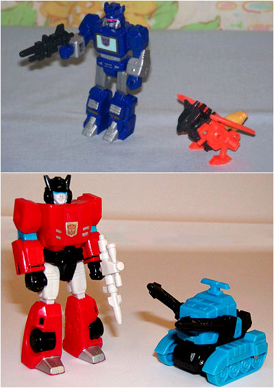 Transformers Action Masters! Masters of no action whatsoever!