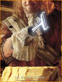PIRATES LOVE THEIR CHEESE