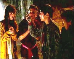 Mouth, rants about his wish not coming true in The Goonies